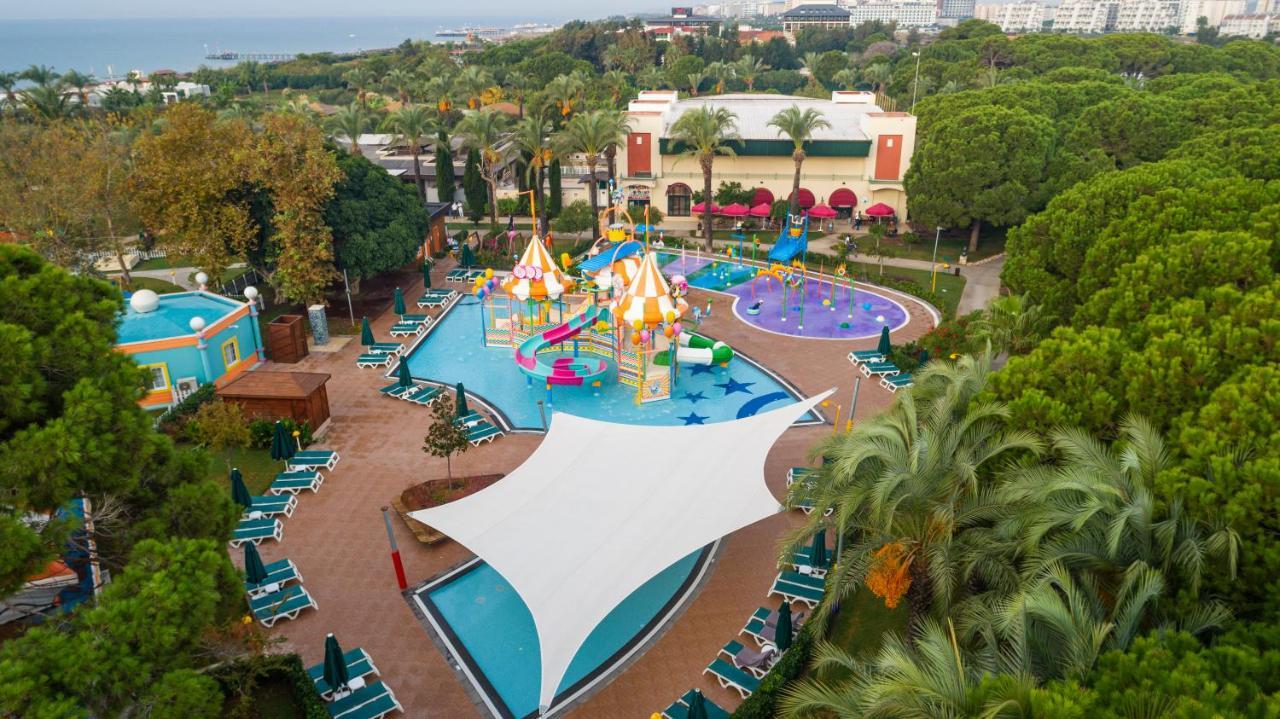 Ic Hotels Green Palace - Kids Concept Antalya Kültér fotó Aerial view of the park