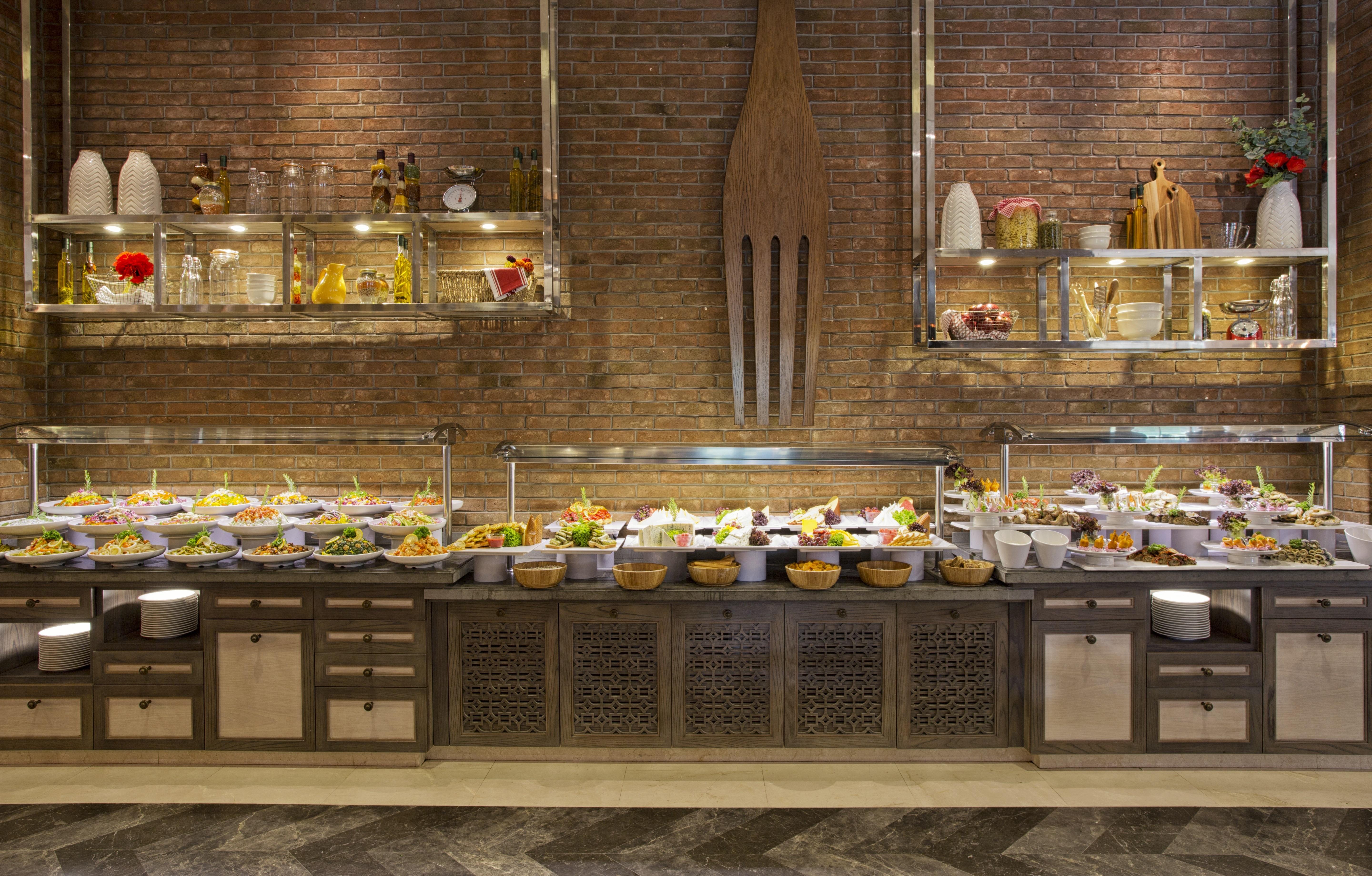 Ic Hotels Green Palace - Kids Concept Antalya Kültér fotó A salad bar