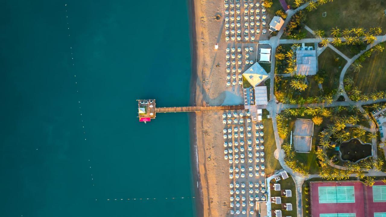 Ic Hotels Green Palace - Kids Concept Antalya Kültér fotó Aerial view of the beach