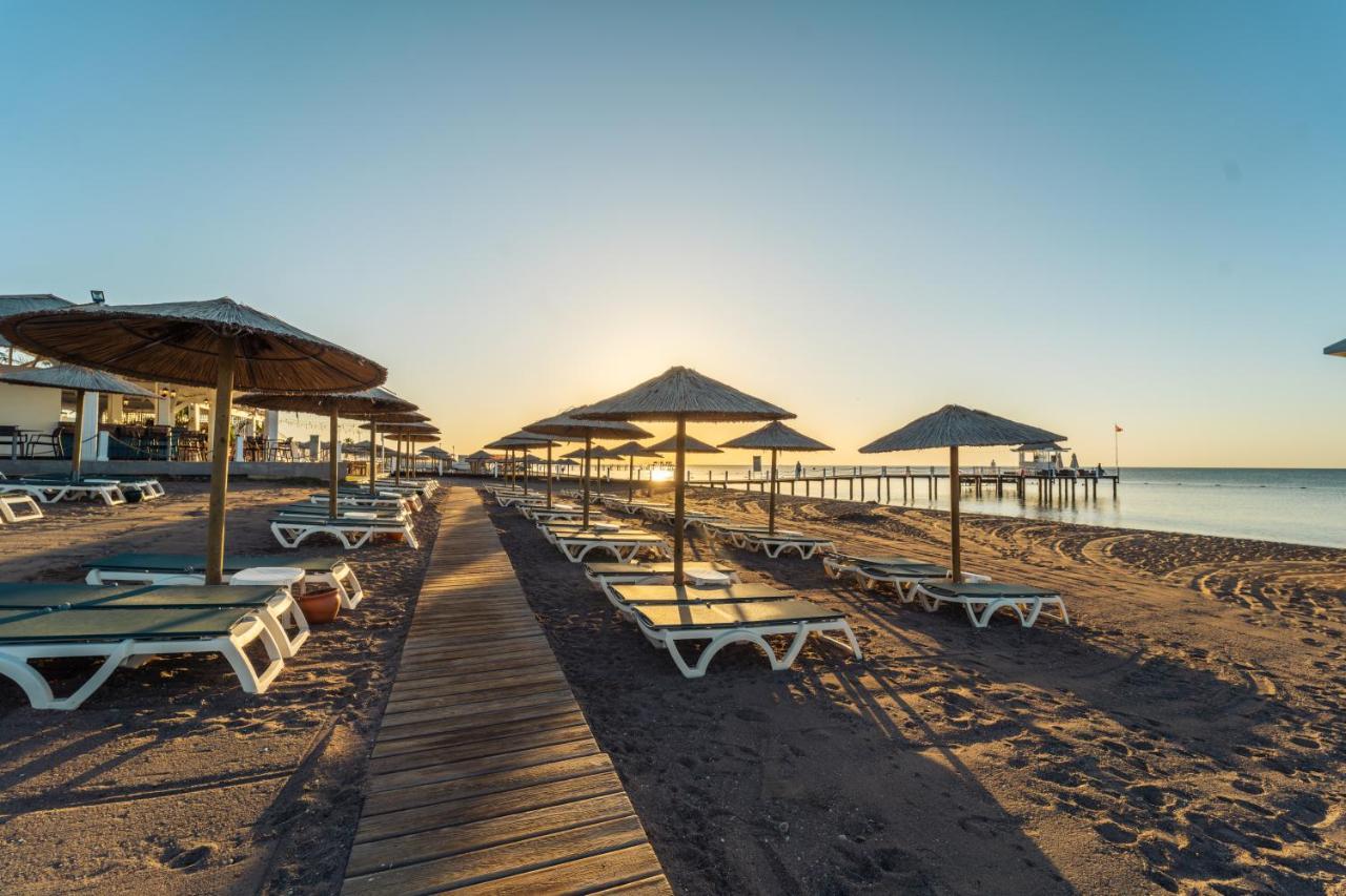 Ic Hotels Green Palace - Kids Concept Antalya Kültér fotó Sunset at the beach